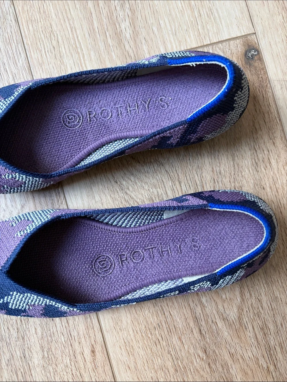 ROTHY’S Violet Botanicamo Flats